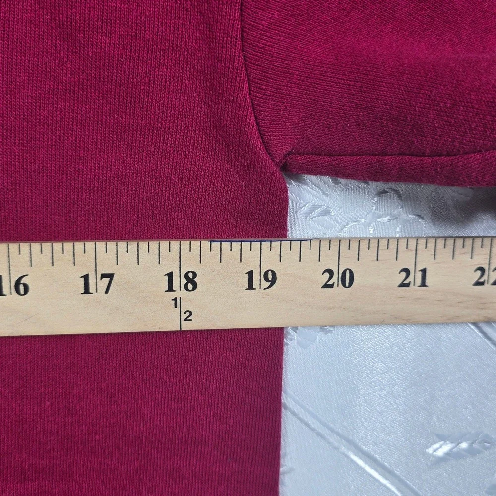 Vintage Calico Harbor Jerzees Red Bird Board Meeting Sweatshirt Medium USA Made
